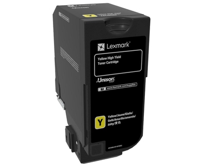 74C0H40 - LEXMARK Toner Cartridge Yellow 12.000vel 1st