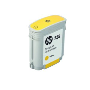 HP Inkt Cartridge 728 Yellow 40ml 1st