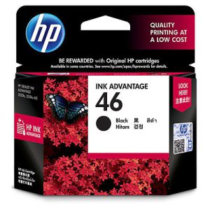 HP Inkt Cartridge 46 Black 1.500vel 1st