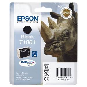 Epson t1001 inktcartridge zwart standard capacity 25.9ml 1-pack rf-am blister