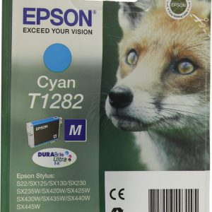 Epson t1282 inktcartridge cyaan standard capacity 3.5ml 1-pack rf-am blister