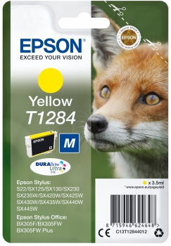 Epson t1284 inktcartridge geel standard capacity 3.5ml 1-pack rf-am blister