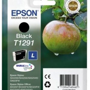 Epson t1291 inktcartridge zwart high capacity 11.2ml 1-pack rf-am blister