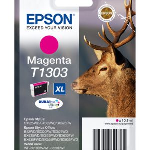 Epson t1303 inktcartridge magenta extra high capacity 10.1ml 1-pack blister zonder alarm - durabrite
