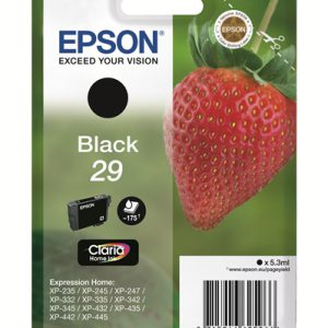 Epson cartridge fraise ink claria home black