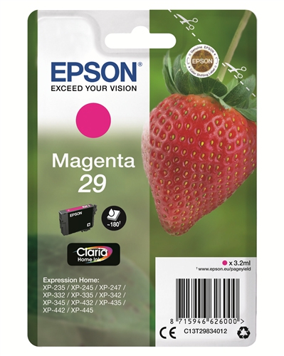 Epson cartridge fraise ink claria home magenta