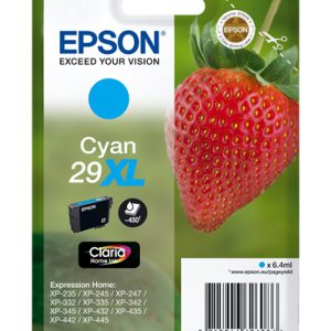 Epson cartridge fraise ink claria home cyan xl