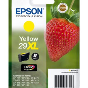 Epson cartridge fraise ink claria home yellow xl