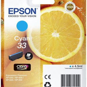 Epson cartouche oranges ink claria premium cyan