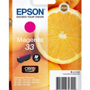 Epson cartouche oranges ink claria premium magenta