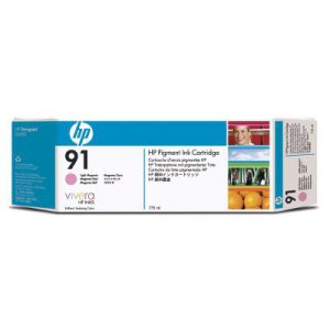 HP Inkt Cartridge 91 Light Magenta 775ml 3st