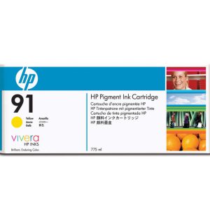 HP Inkt Cartridge 91 Yellow 775ml