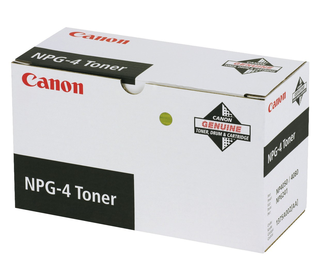 CANON Toner Cartridge NPG-4 Black 15.000vel 1 Pack