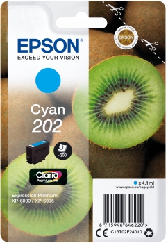 Epson 202 cyan ink cartridge sec