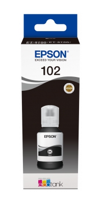 EPSON Inkttank 102 Black 127ml 7.500vel 1st