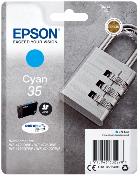 Epson 35 ink cyan 9,1ml