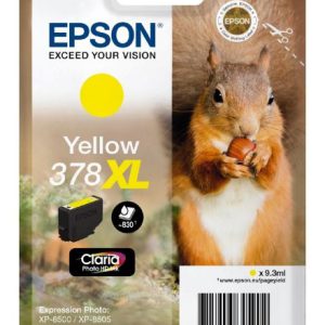Epson singlepack yellow 378xl eichhörnchen clara photo hd ink