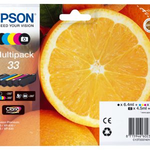 Epson multipack oranges alarmed - claria premium ink