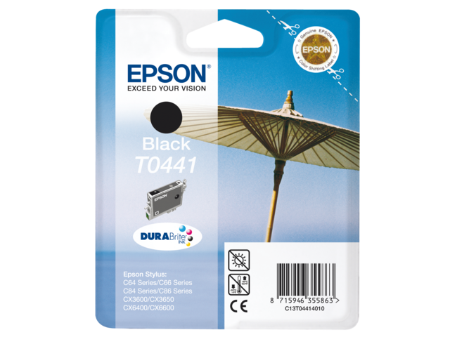 EPSON Inkt Cartridge T0441 Black 13ml 1st