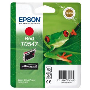 C13T05474010 - EPSON T0547 Red 13ml