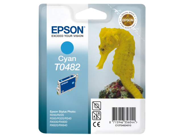 C13T04824010 - EPSON T0482 Cyaan 13ml