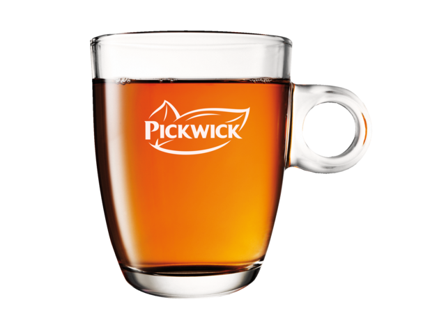1901879 - Pickwick Theeglas Douwe Egberts 6st