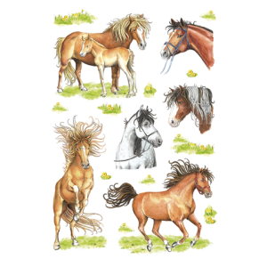 3307 - HERMA Speciaal Etiket Paarden no:3307 18st