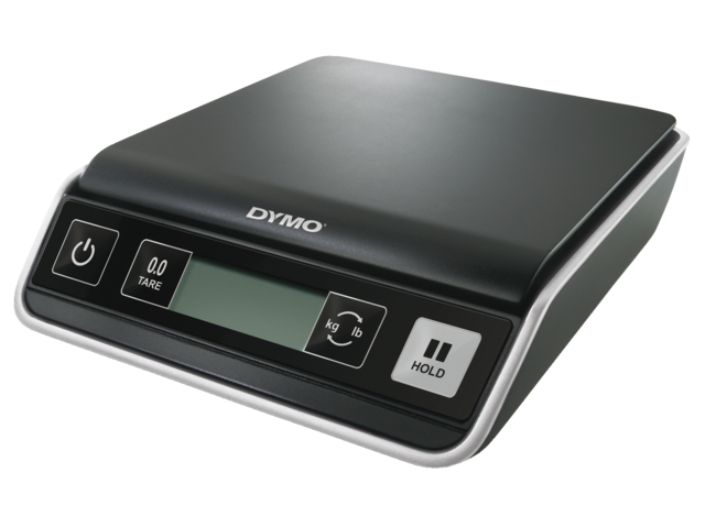 S0928990 - DYMO Briefweger Digital M2 15x15cm 1st Zwart/Zilver