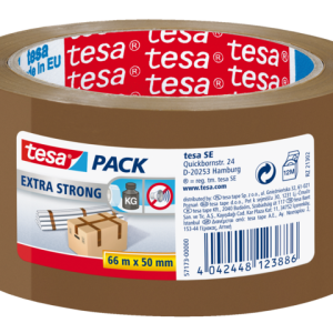 57173-00000-03 - TESA Verpakkingstape Extra Strong PVC 50mmx66m Bruin 1st