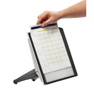 554001 - DURABLE Bureaustandaard Sherpa Soho Zwart 5-Tassen A4