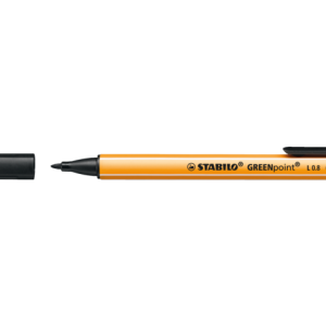 6088/46 - Schwan Stabilo Viltstift Greenpoint 0.8mm Zwart 1st