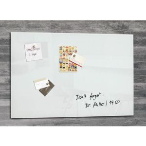 Sigel Glasbord Magneet 600x400x15mm Wit 1st