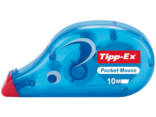 8207891 - TIPP-EX Correctieroller Pocket Mouse 4.2mmx10m 1st