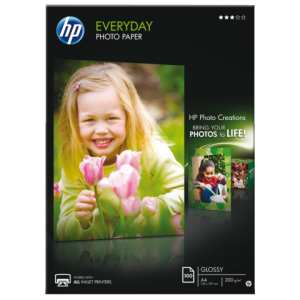 1117277 - HP Fotopapier Everyday A4 200g/m² Gloss 100vel