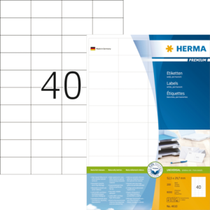 HERMA Etiket Premium no:4610 52.5x29.7mm Wit 8.000st 1 Pak