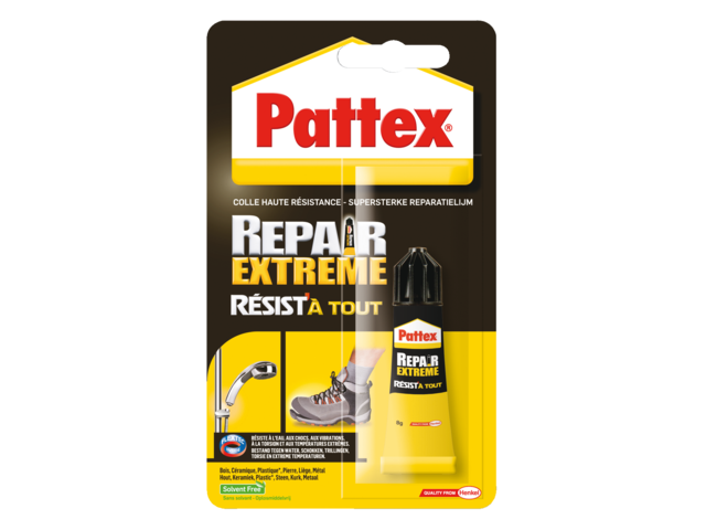 PATTEX Reparatielijm Extreme 8gr Transparant 1st