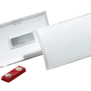 821219 - DURABLE Badge Vlak met Magneet Click Fold 8212 40x75mm