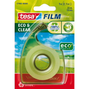 Tesa Plakband Easy Cut Eco 19mmx33m Transparant 1st