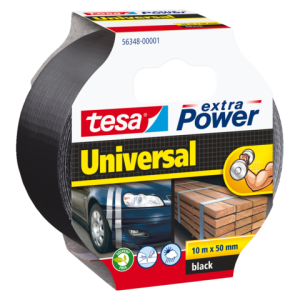 TESA Klussentape Power Universal 50mmx10m Zwart 1st