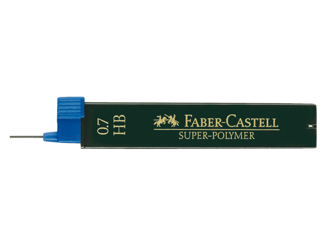 Faber Castell Potloodstift 0.7mm B 12st