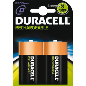 HR20 - DURACELL Batterij Oplaadbaar 2200mAh 1.2V Nikkel–Metaal Hydride