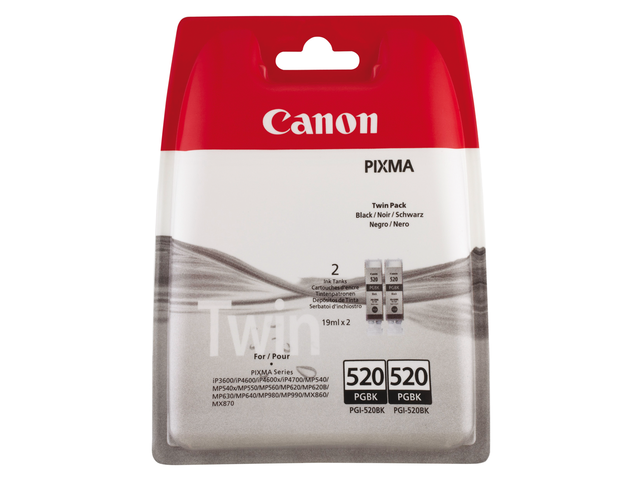 CANON Inkt Cartridge PGI520BK Black 2st