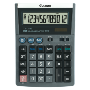 4100A014AB - CANON Calculator TX-1210E 12-Cijfers