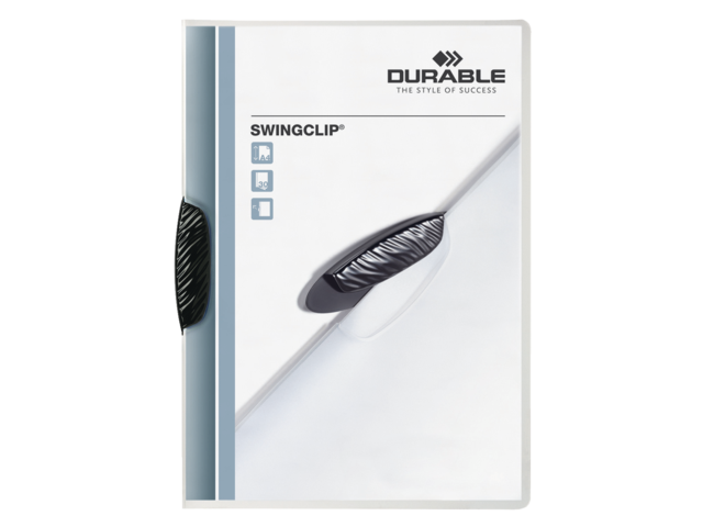 Durable Klemmap Swingclip 2260 30vel A4 Zwart