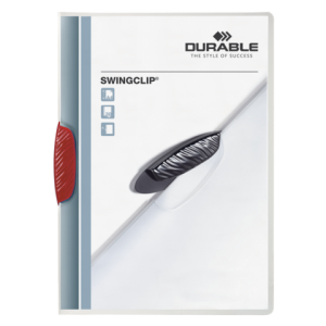 Durable Klemmap Swingclip 2260 30vel A4 Rood