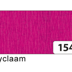 822154 - FOL Crepepapier 250x50cm Cyclaam Nr.154 1st