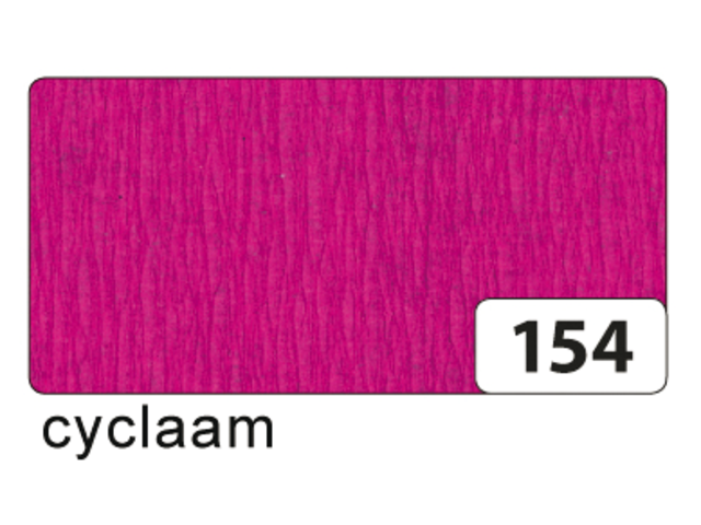 822154 - FOL Crepepapier 250x50cm Cyclaam Nr.154 1st