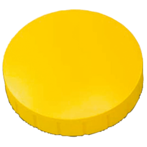 6163213 - MAUL Magneet 32mm Geel 10st