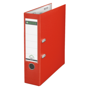 10105020 - LEITZ Ordner 2-Rings 1010 80mm Lichtrood A4