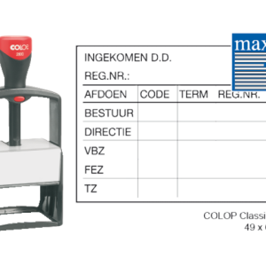 141003 - Colop Tekststempel 2800 Eigen Tekst 10 regels